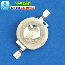 HPL 5W 475nm 480nm ION BLUE Mata LED 2 Chip Strobo DRL Sign Tembak Senja Kota Senter Taiwan