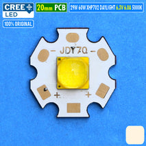 Cree XHP702 Putih 5000K 6V DayLight Original Chip 29W 60W Max Mata Led Senter Nitecore Fenix Acebeam Olight Maglite Led Lampu Tembak Sorot DRL Kota Head Fog Lamp