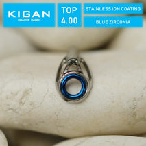 TOP Ring 4.0-2.0 KIGAN MZ TipTop Guide Joran MZ-TOP Blue Zirconia