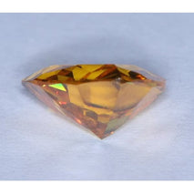 Mata Berlian Liontin Anting Trillion Kuning Emas 10 mm Cubic Zirconia