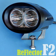 OVAL-F2 14W REFLECTOR LBright XK-T6 2x 7W LED DC.12-24V Max12