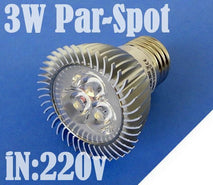 Led Spot 3W WHITE PAR Sorot E27 3x1W AC.220V EpiStar -CG-