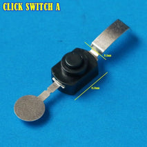 KLIKER A CLICK SWITCH SAKLAR SENTER 11.8 X 8.10MM PUSH ON OFF HIGHTEMP