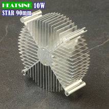Heatsink 10W Aluminum Led D.90mm H.30mm With 4 Bolt Holes