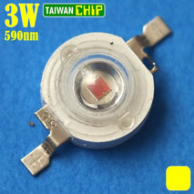 HPL 3W 590nm Kuning Yellow LED APILL Strobo 100LM Taiwan Chip 38 mil