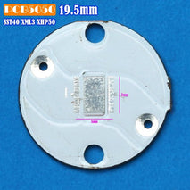 PCB 19.5MM TEMBAGA LED 5050 SST40 XML3 XHP50 ROUND PLATE TEBAL 1MM