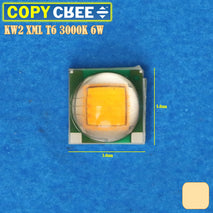 COPY CREE 6W Chip Warm 5050 3000K XM-L XML T6 Hangat Mata LED 2A