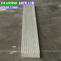 DIY 15W 60Cm Heatsink L.35mm T.10mm Aluminium Sirip Pendingin HPL Led