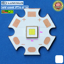Luminus 48W 20mm SFT70 Putih 6500K SFT-70 6V Mata LED Senter Tembak 7A