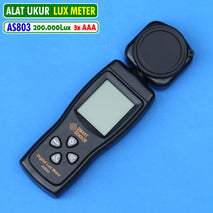 Digital Flux Lux Meter AS803 Alat Ukur Test Intensitas Cahaya Putih
